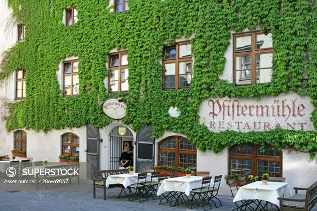 Historic Pfistermuehle Munich Bavaria Germany