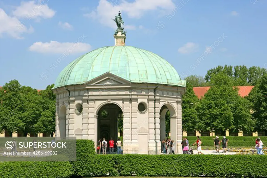 Temple of Diana  Hofgarten Munich, Bavaria, Germany