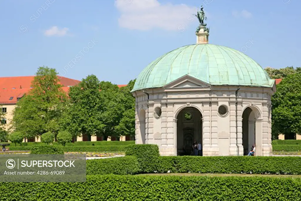 Temple of Diana  Hofgarten Munich, Bavaria, Germany