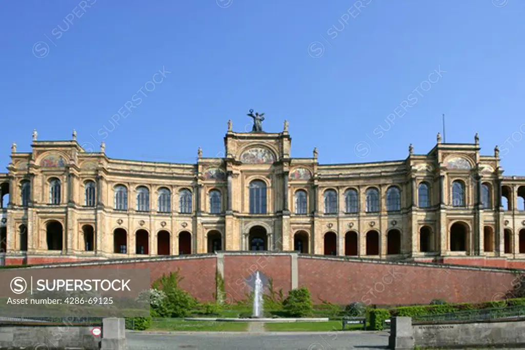 Maximilaneum, parliament, Munich, Bavaria, Germany