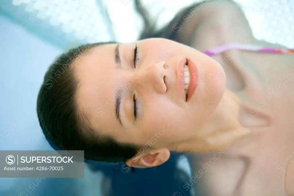 Woman portrait in wellness situation