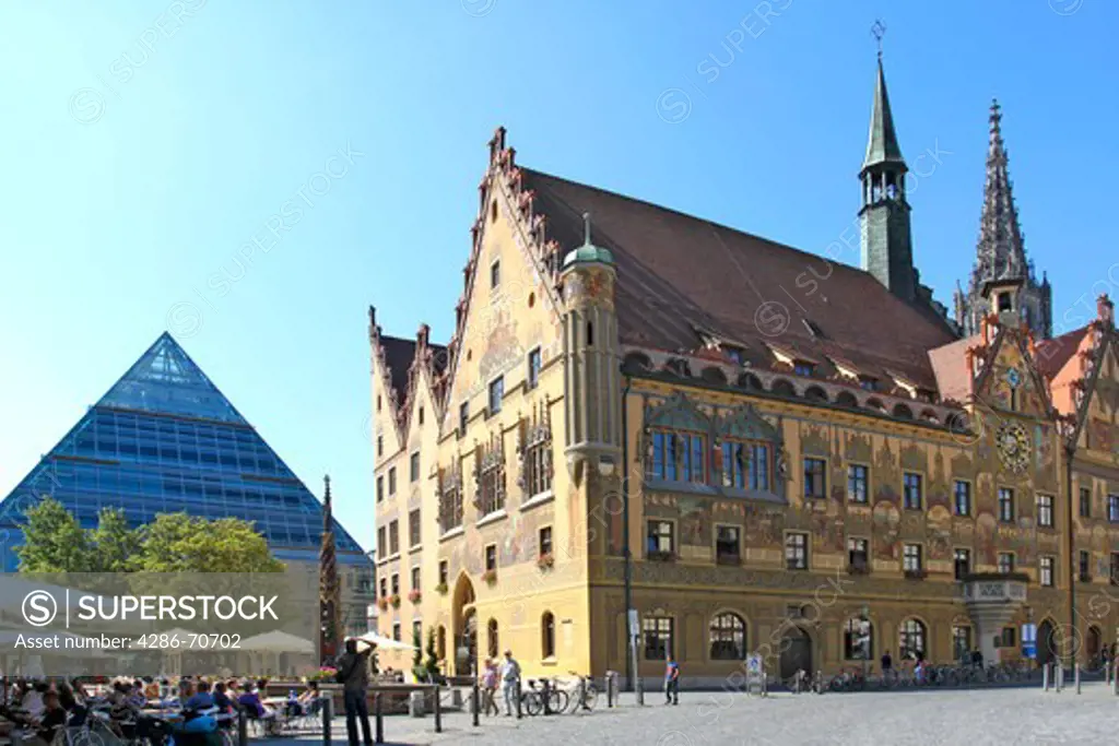 Germany Ulmer Rathaus, Germany The Town Hall