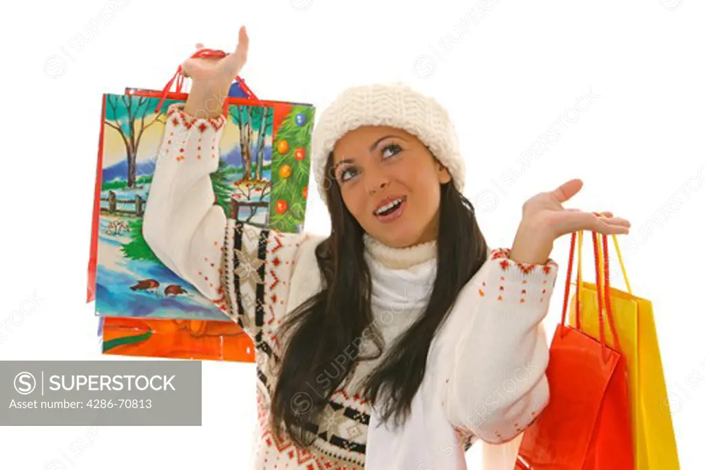 woman in shopping situation