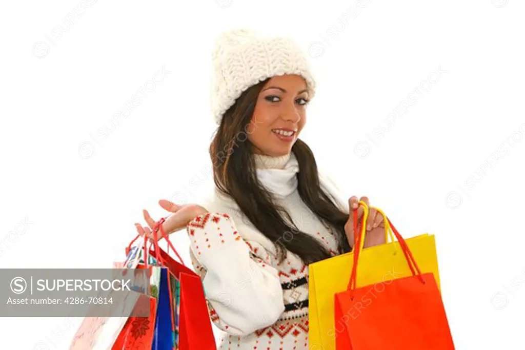 woman in shopping situation