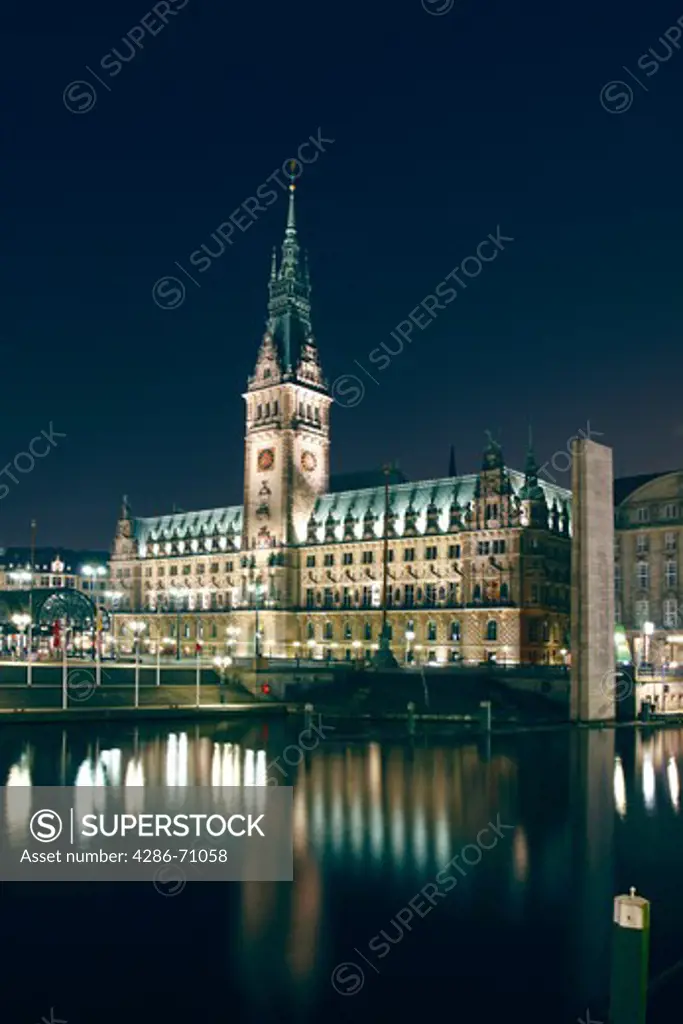 Germany, Hamburg, city hall