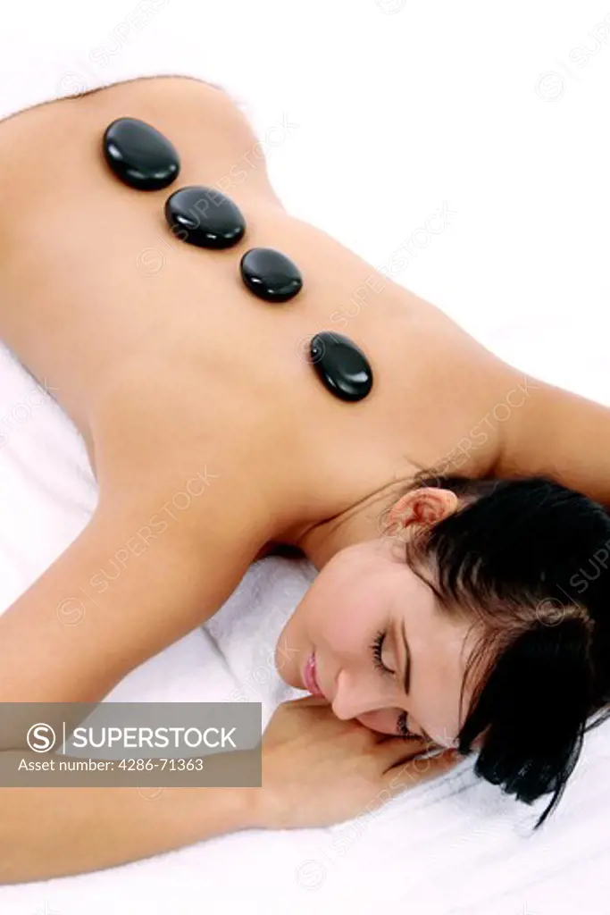 Lastone Therapie, Hot stone massage in the day spa