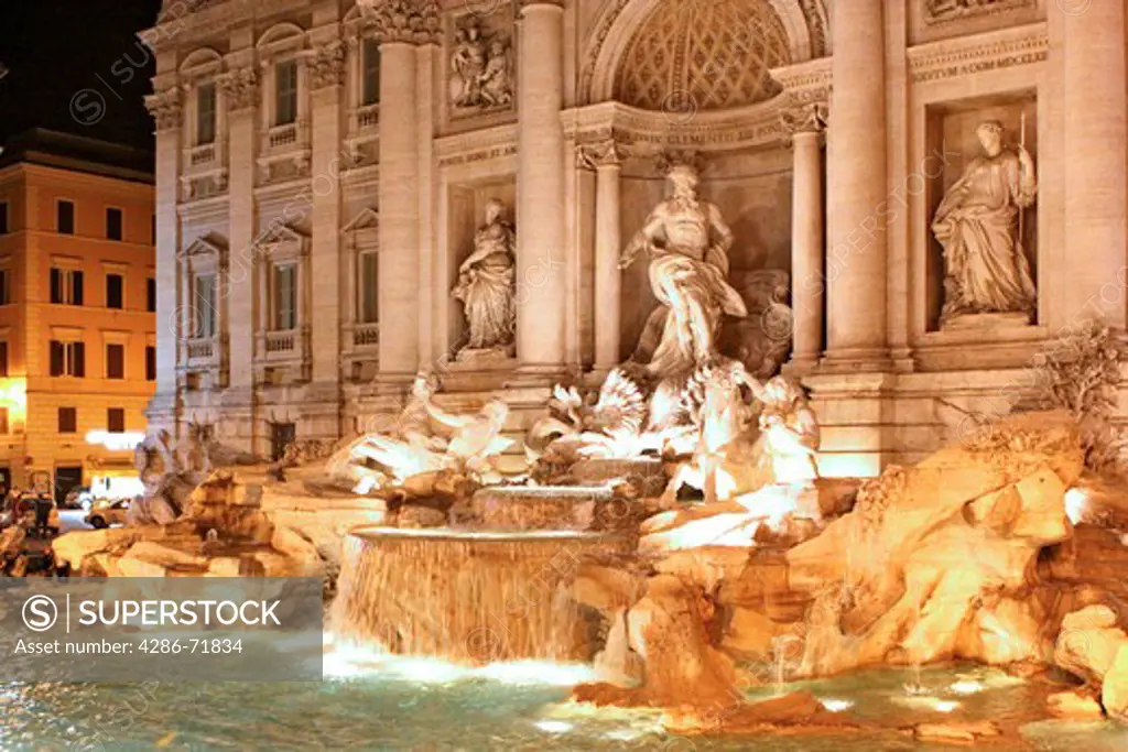 Italy, Roma, Fontana di Trevi