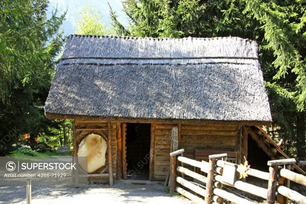 Austria, at the museum of Oetzi in Umhausen, Oetztal