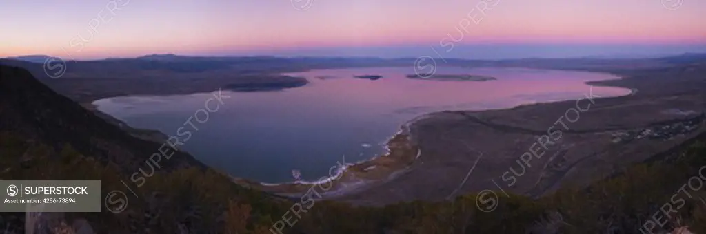 Mono Lake California at sunrise