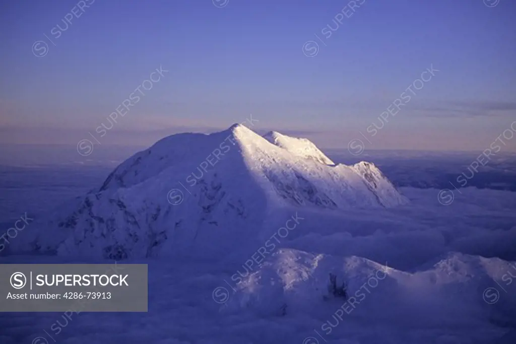  Mount Foraker in the Alaska Range in Alaska