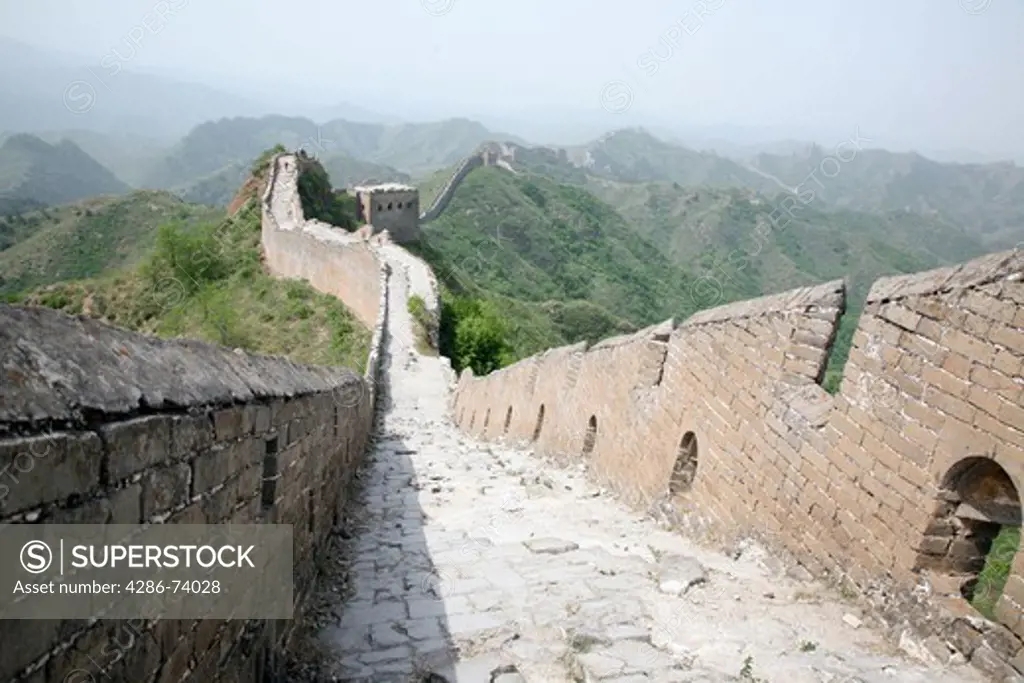 Great Wall of China, Jin Shan Ling towards Simitai, Beijing Municipality, China
