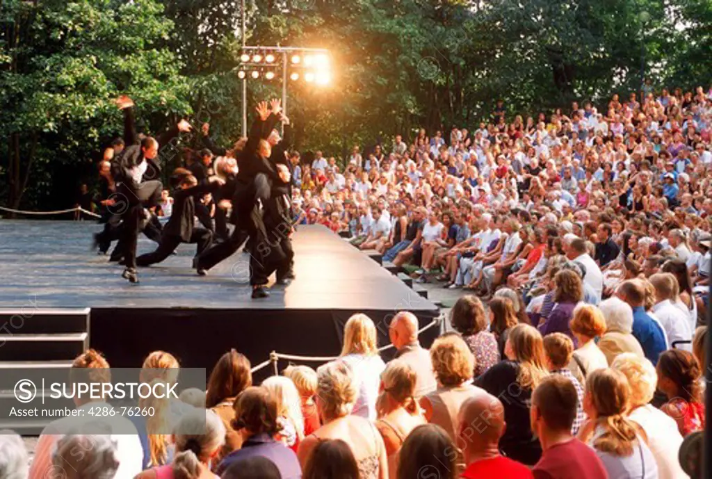 Summer performances on outdoor stages in Stockholm parks