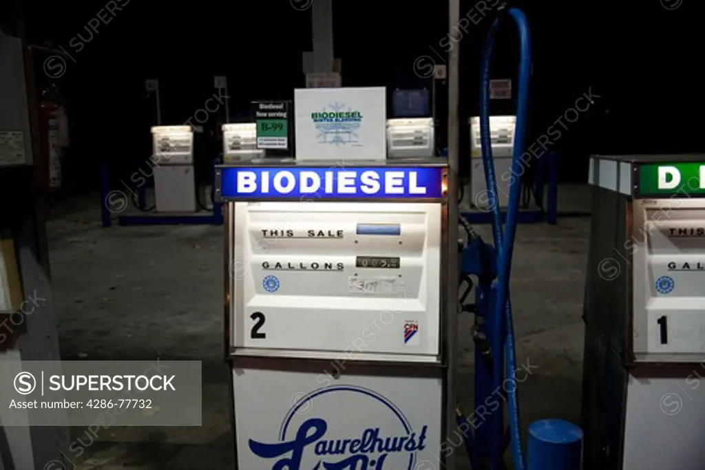 Biodiesel gas pump 