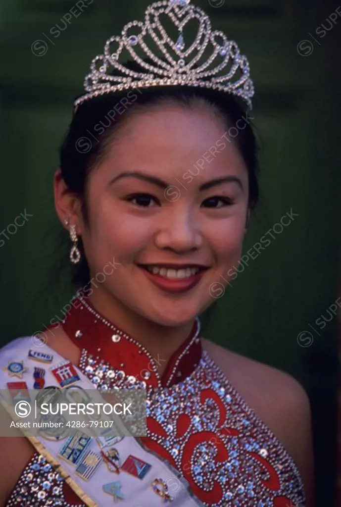 Winner of LAs Miss Chinatown beauty pageant, 2003