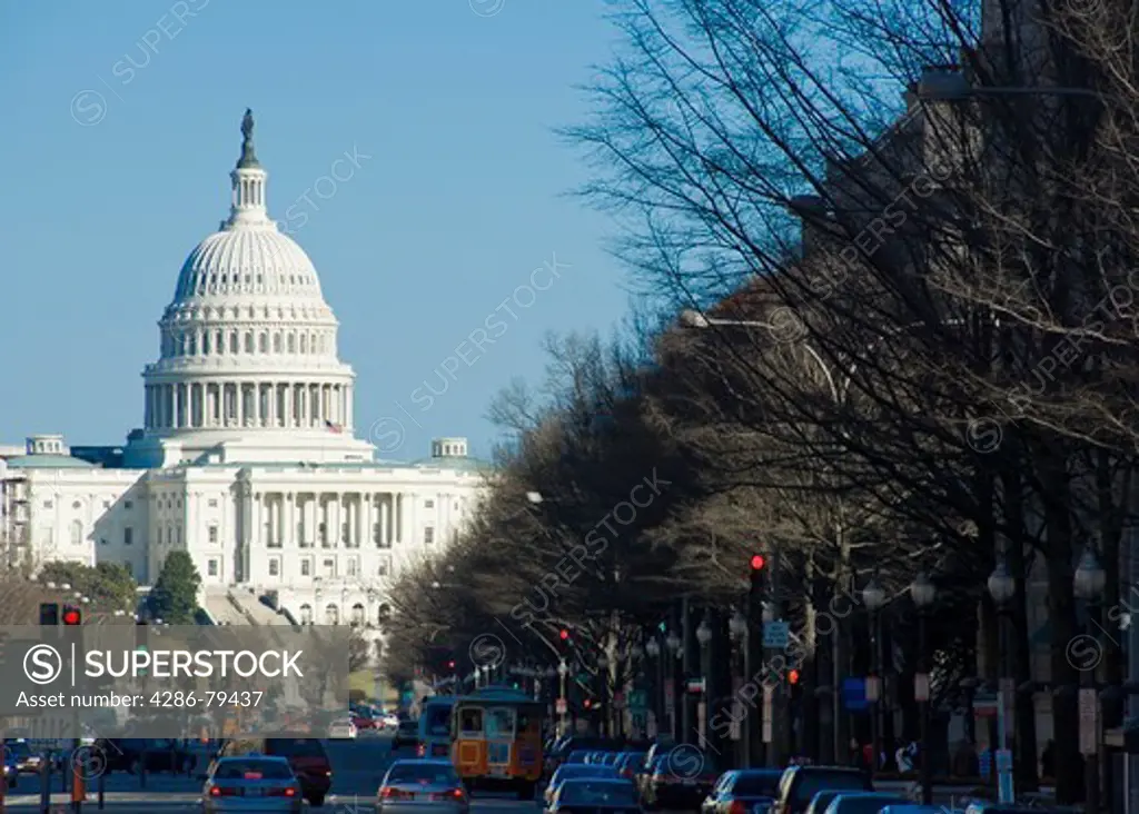 Washington D. C., capitol building