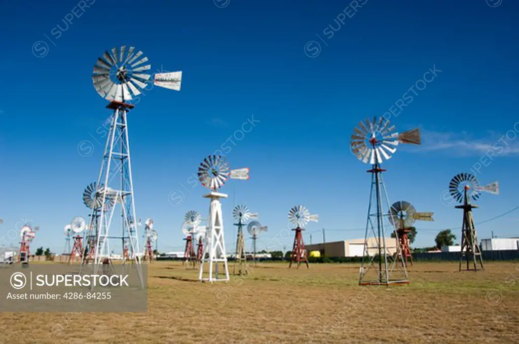 Windmill Museum in Spearman Texas.