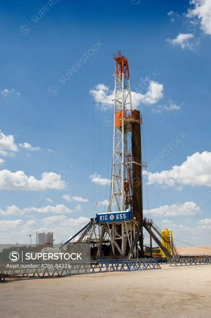 West Texas drilling rig.