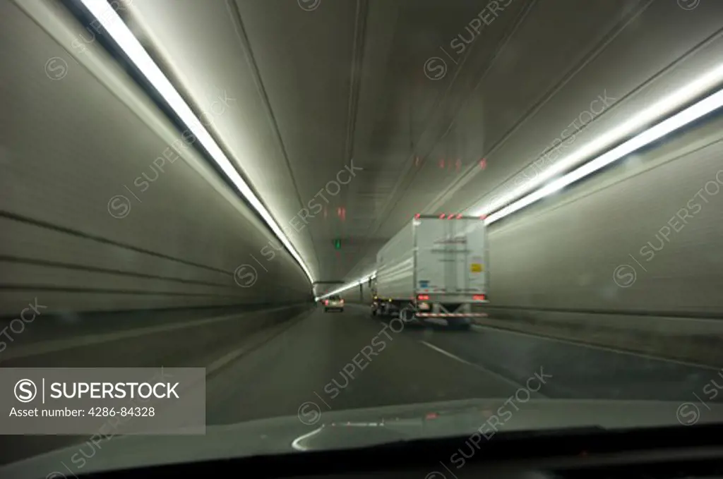 The Eisenhower tunnel on Interste         The Eisenhower Tunnel on Interstate #70 in the Rocky Mountains.   