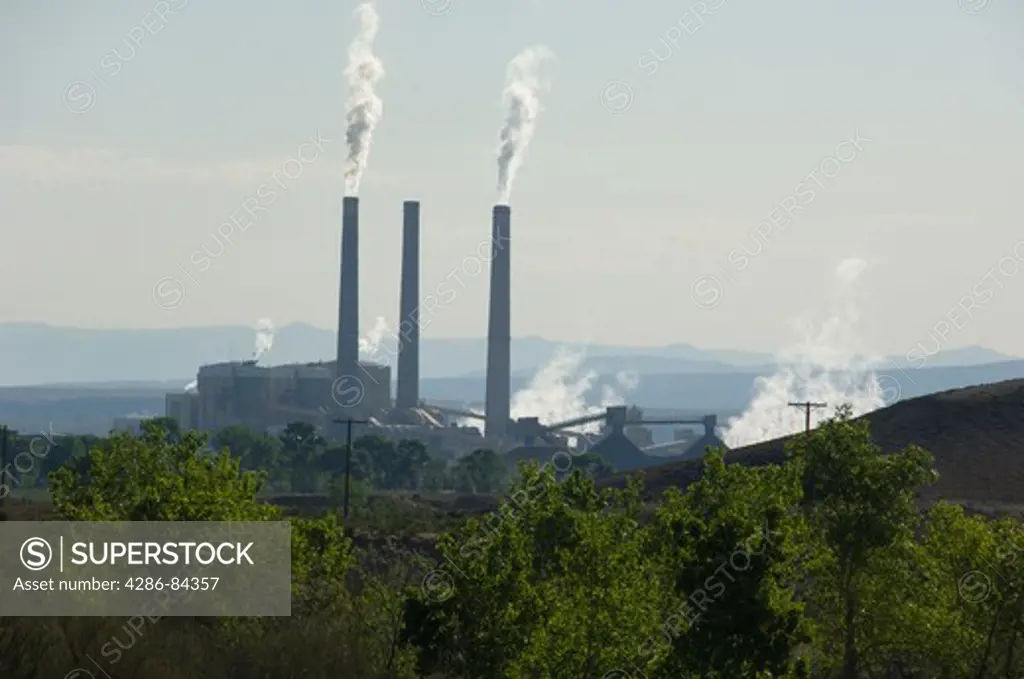 The Hunter Power Plant in Utah uses Coal.