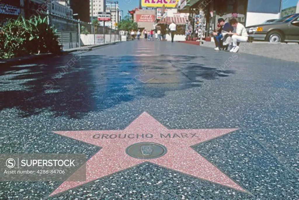 Walk of Stars Chinese Theater Hollywood Los Angeles California