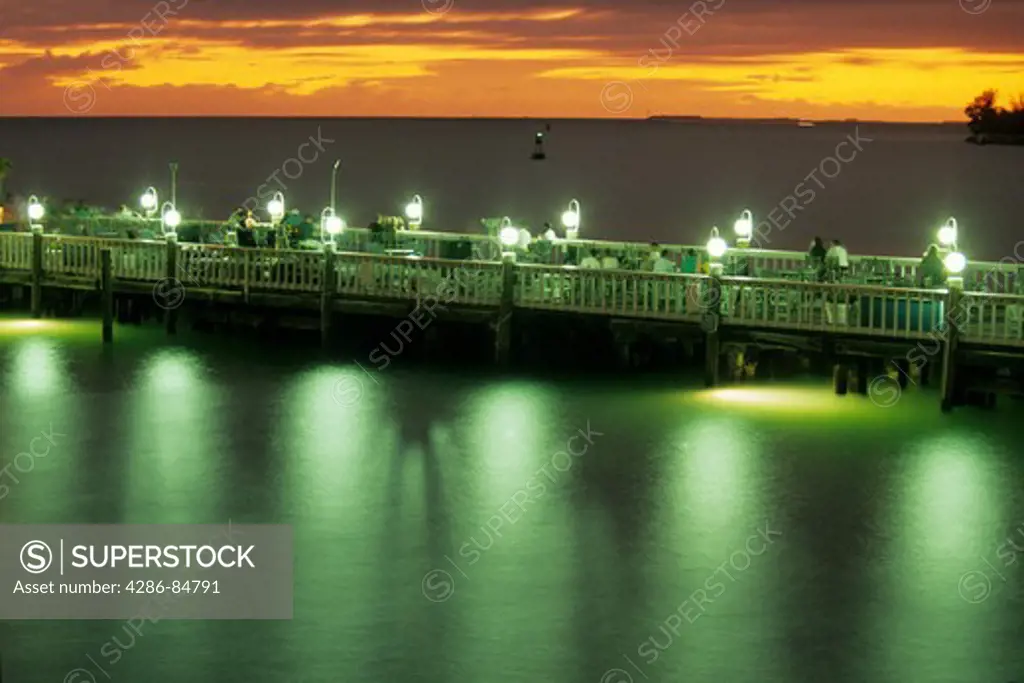 Sunset Pier Key West Florida