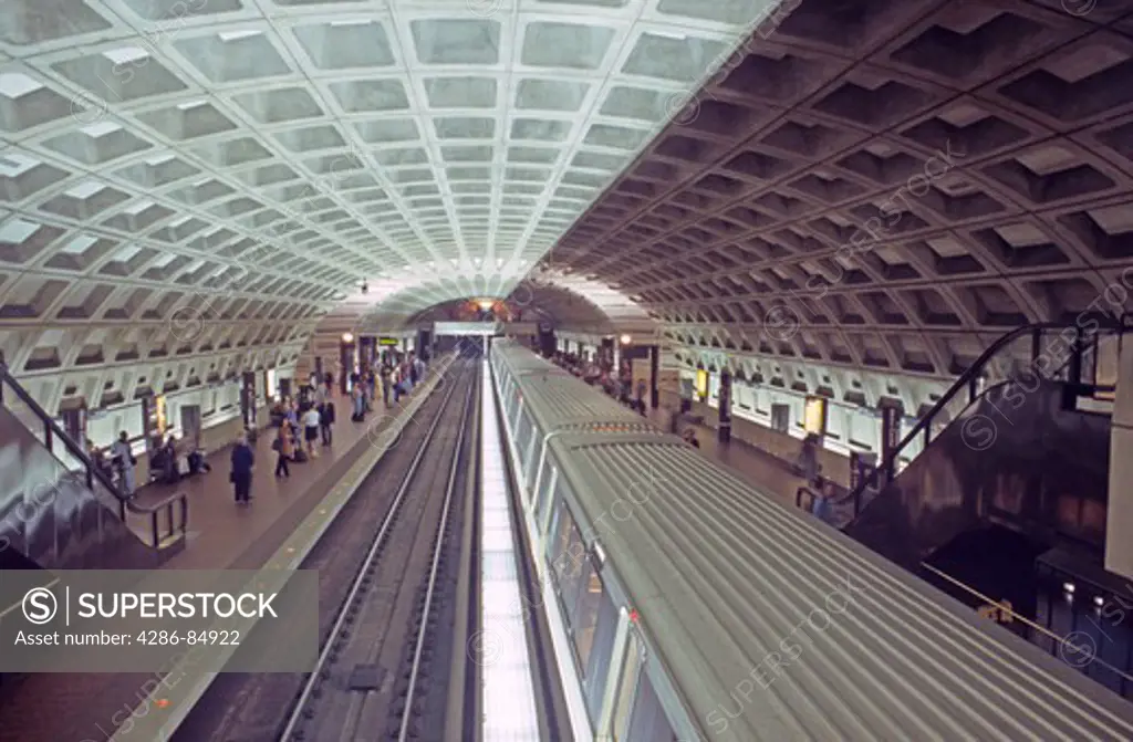 Metro Central Station people Washington DC
