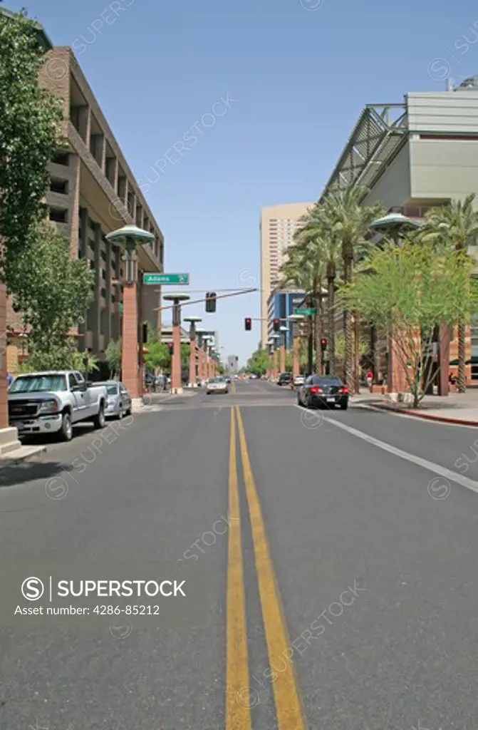 Convention Center at Adams Street downtown Phoenix Arizona