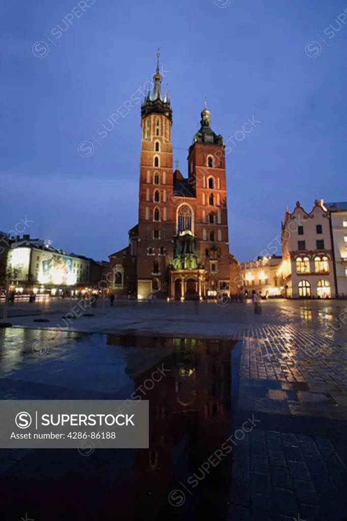 Saint Mary's church, Krakow, Poland