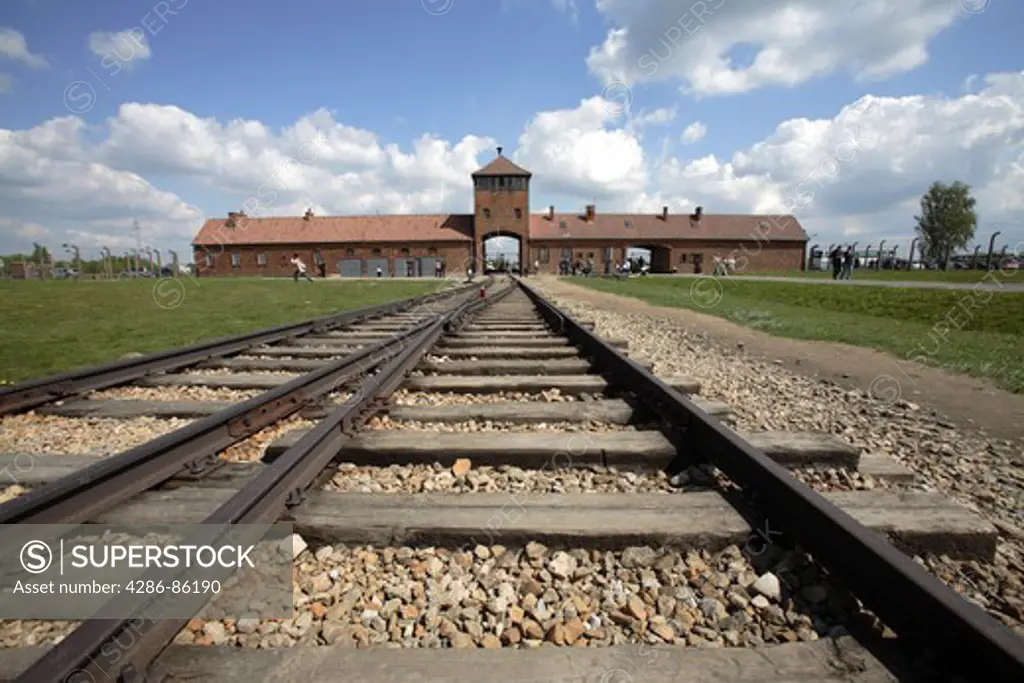 Nazi  concentration camp, Auschwitz II (Birkenau), Poland