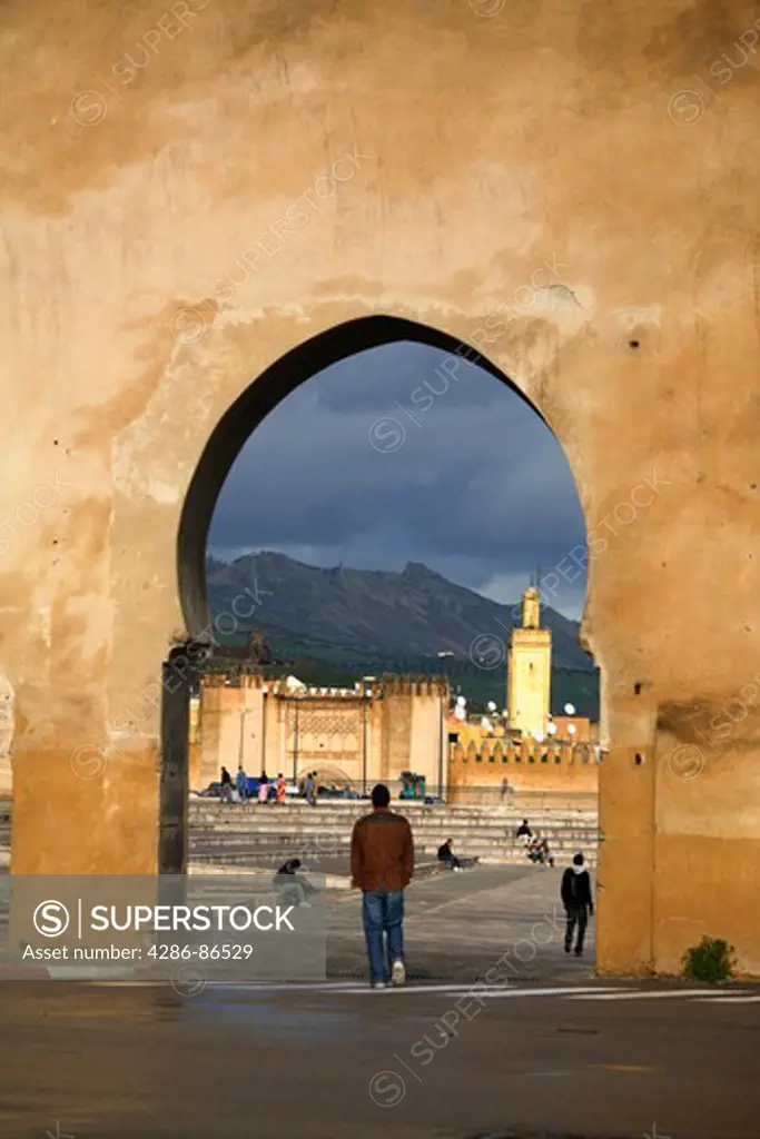 Gateway to the medina, Fes, Morocco