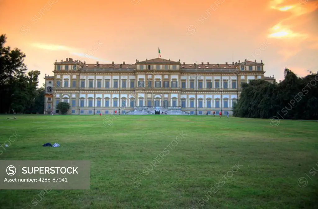 The Royal Villa (Villa Reale), Monza, Italy