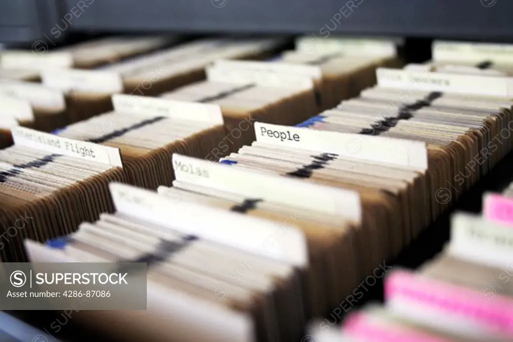 Large slide catalog archive