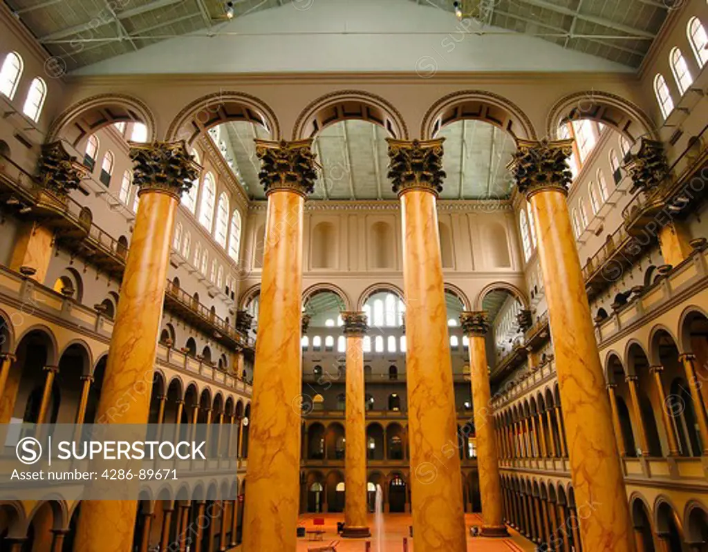 The Great Hall in the National Building Museum, Washington, DC