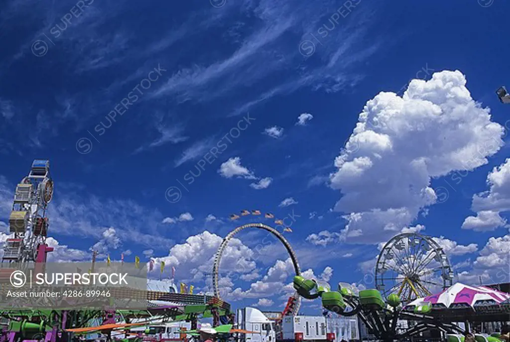 Carnival Midway, frontier days, Cheyenne, Wyoming