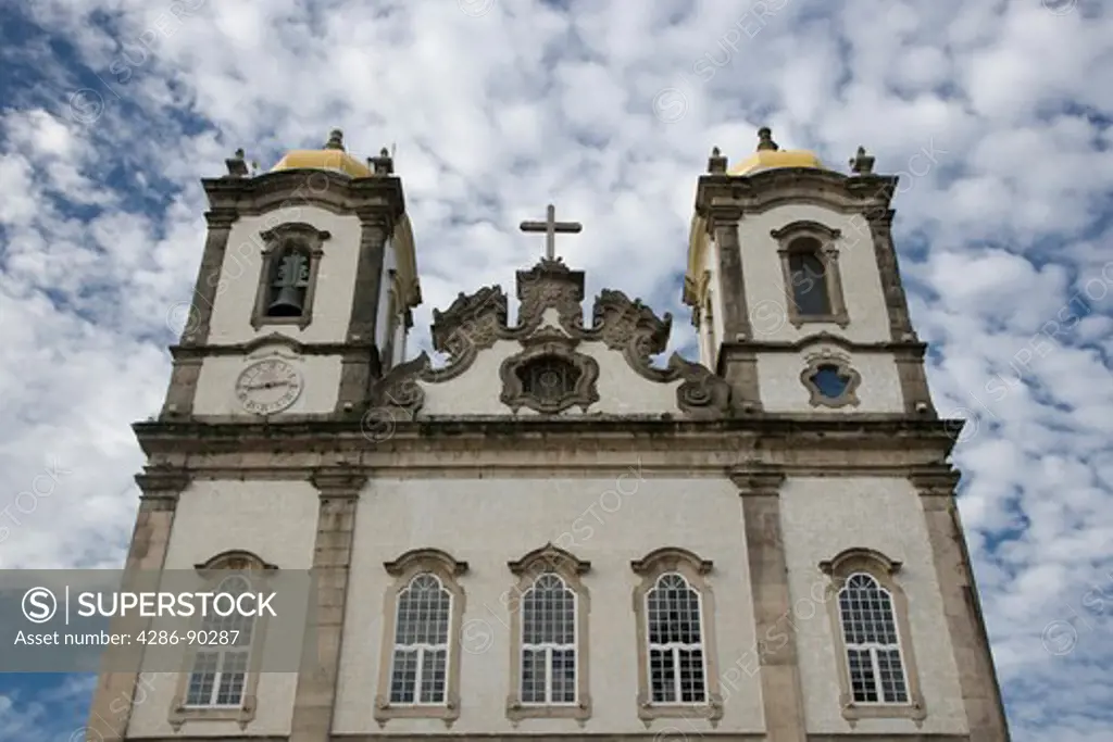 Brazil. Salvador, Bahia. The Igreja de Bonfim Church