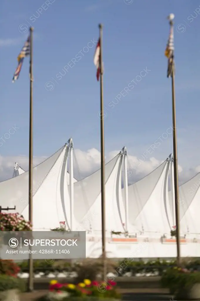 Vancouver, British Columbia, Canada. Canada Place Convention Center and Cruise Ship Terminal.-