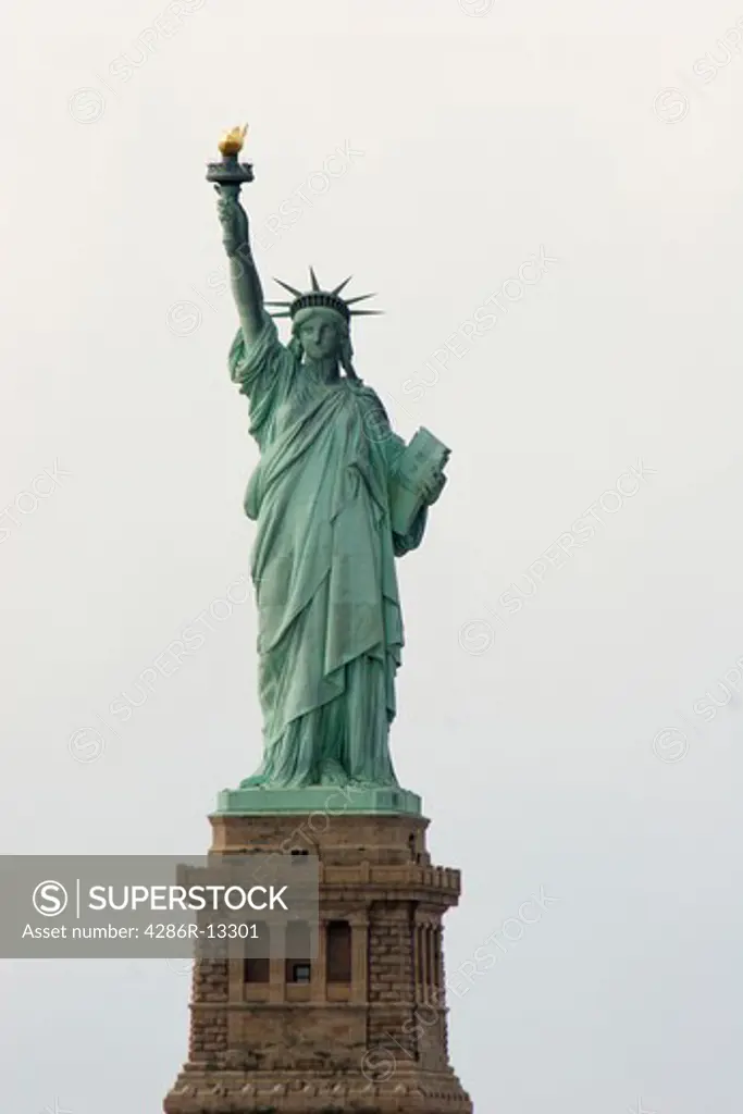 The iconic Statue of Liberty, New York City