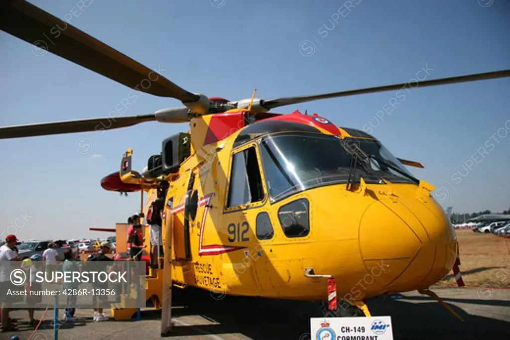 CH-149 Cormorant Search and Rescue Helicopter at Abbotsford International Air Show 2006