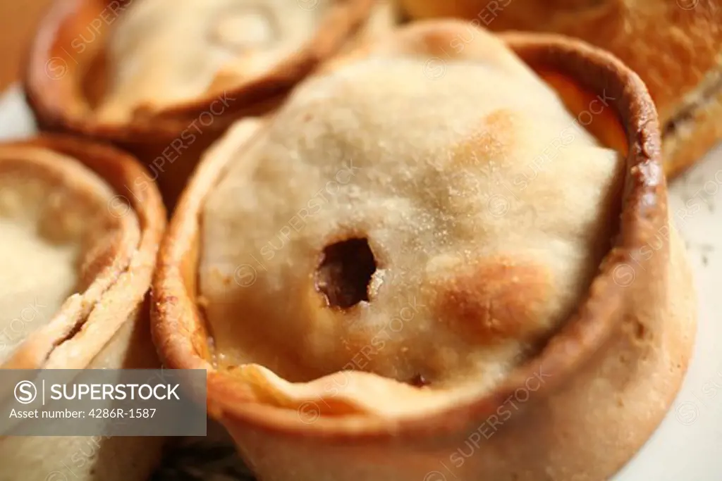 Scotch Pie, or mutton pie, a favourite Scottish 'fast food', found throughout the Lowlands and beyond.