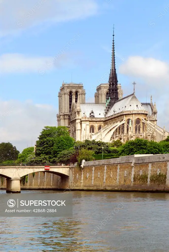Cathedral of Notre Dame de Paris and Isle de la Cite