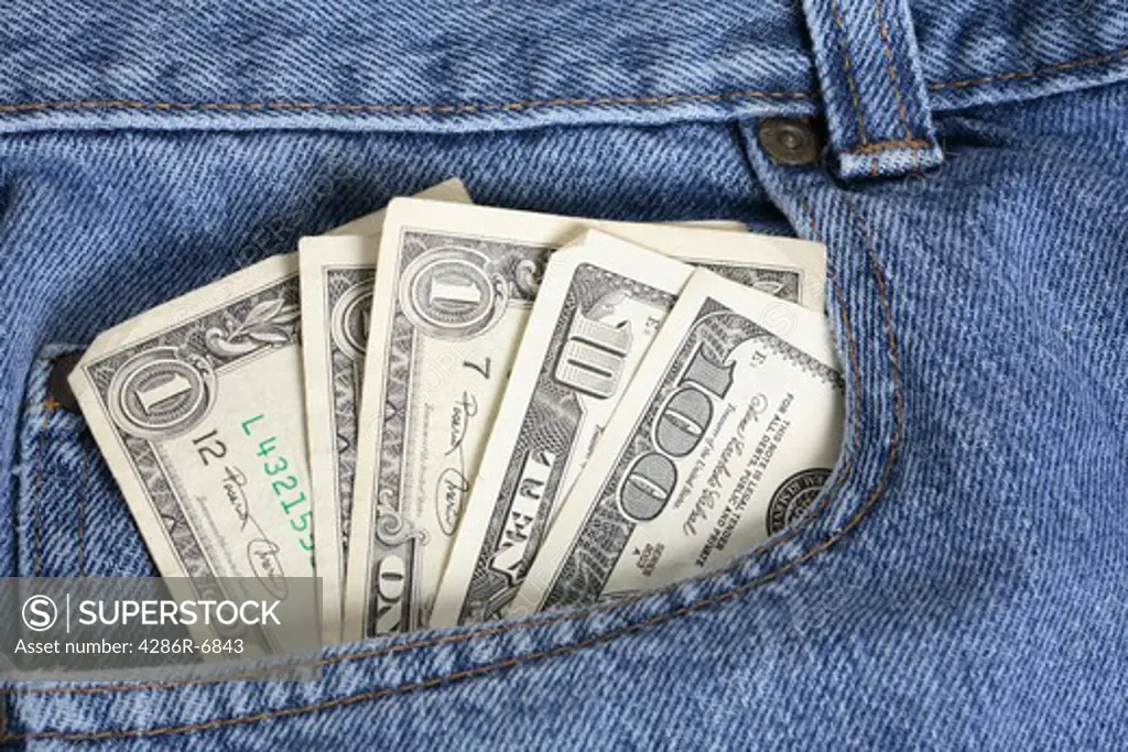Pocket full of money
