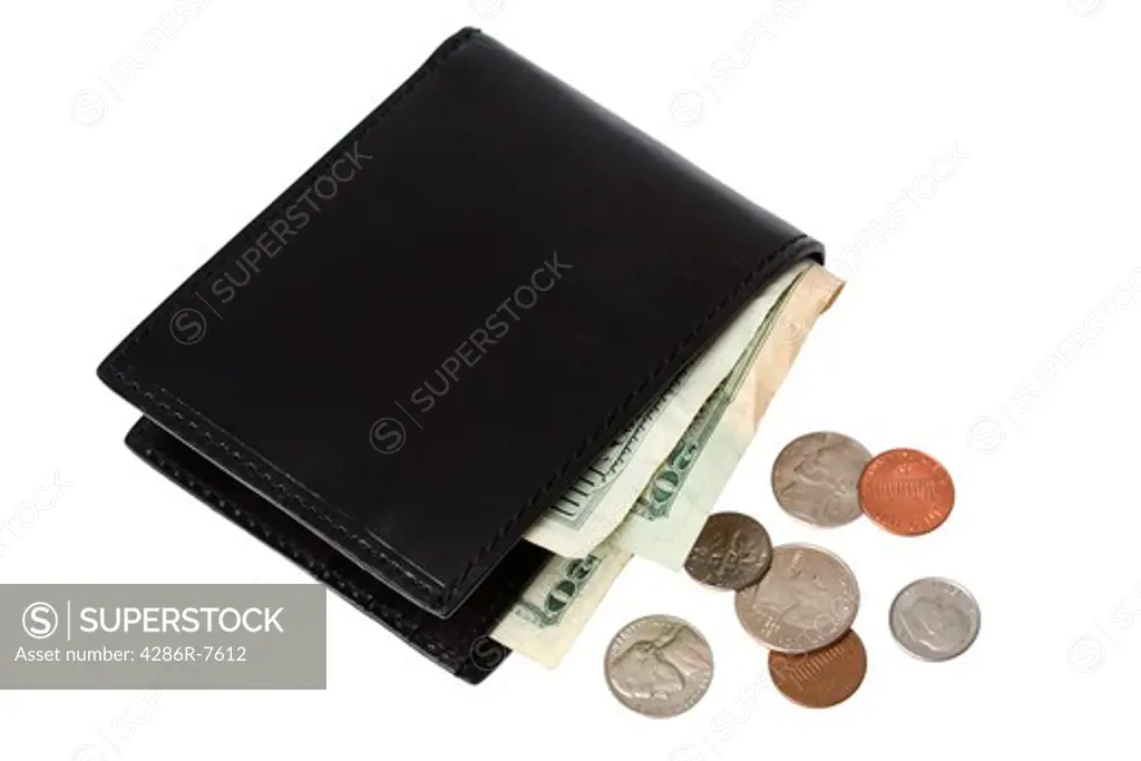 Wallet and pocket change