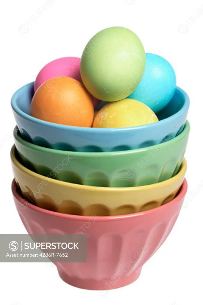 Bowls and Easter eggs