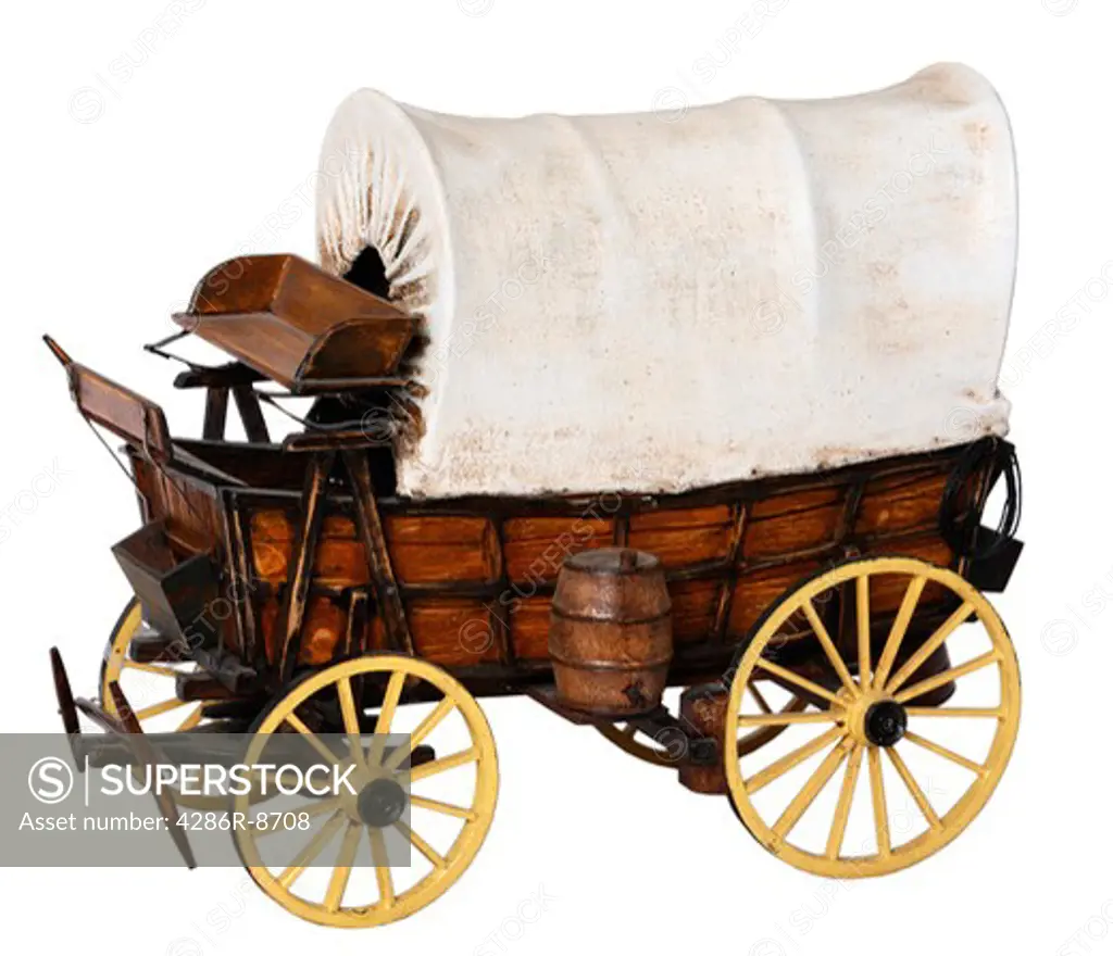 Covered wagon model