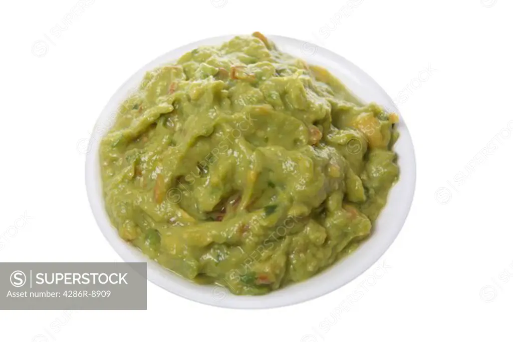 Dish of guacamole