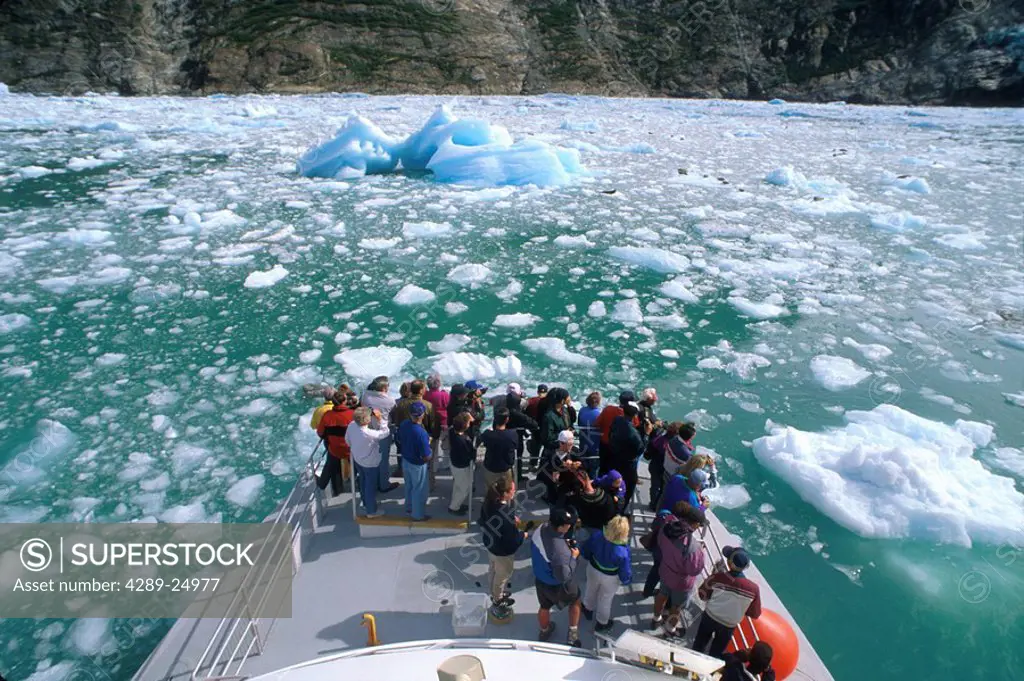 Boat Tour Tracy Arm Fords Terror Wilderness SE AK summer scenic