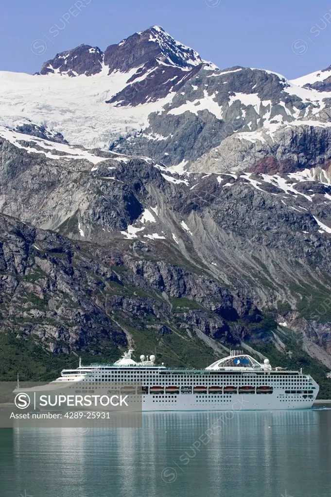 Princess Cruiseship *Sun Princess* @ Margerie Glacier Glacier Bay National Park Southeast AK