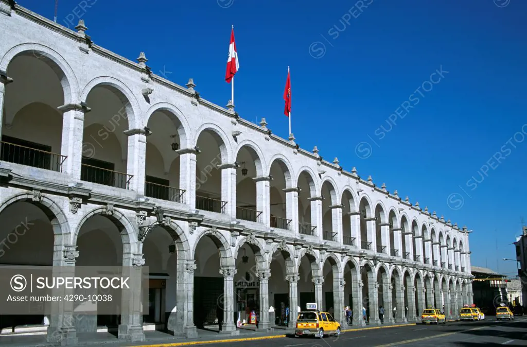 Municipalidad, Plaza de Armas, Arequipa, Peru