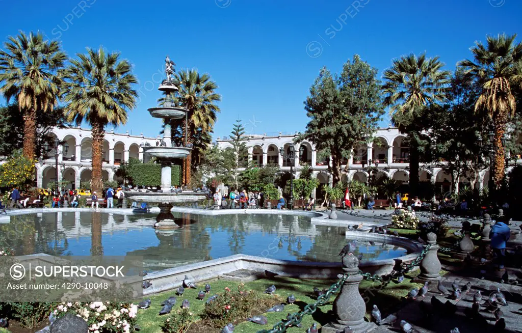 Plaza de Armas, Arequipa, Peru