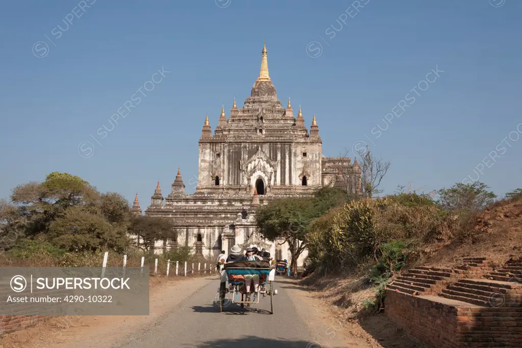 Thatbyinnyu Temple, Old Bagan, Bagan, Myanmar, (Burma)